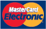 Logo platební karty Mastercard Electronic