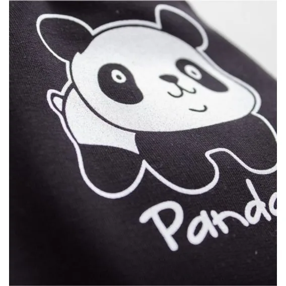 NINI Tepláčky Panda ČERNÉ (obrázek 3)